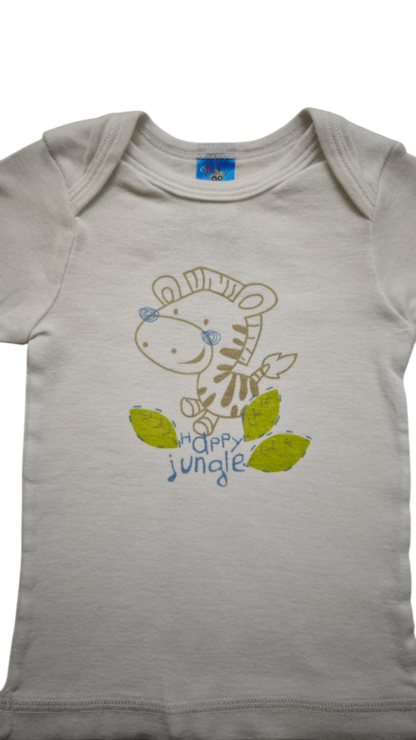 Topolino Kurzarmshirt Weiß Größe 56