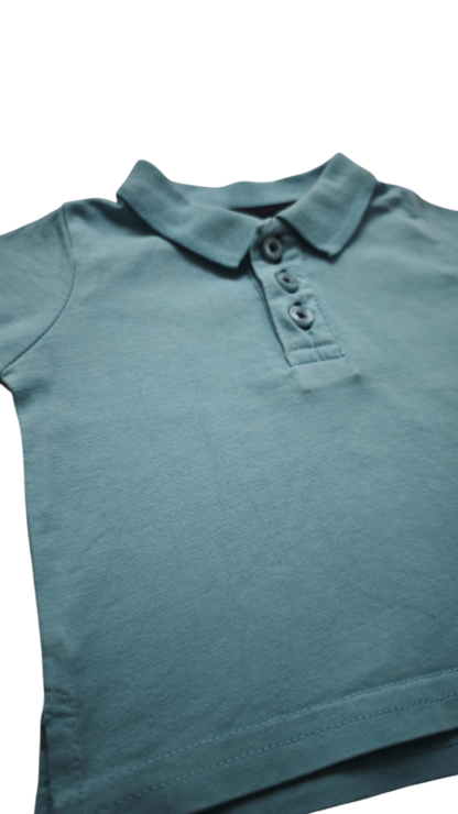 H&M Kurzarmshirt Hellblau Größe 56