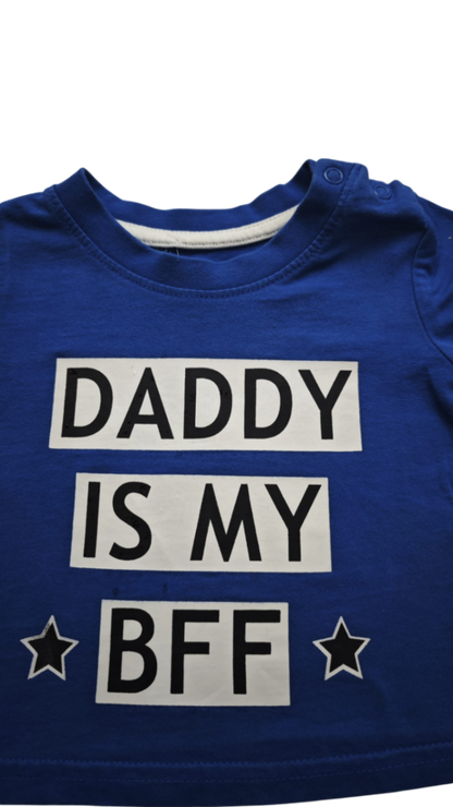 Primark Kurzarmshirt Blau Größe