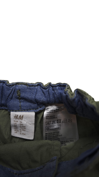 H&M Shorts Olivgrün Größe 74