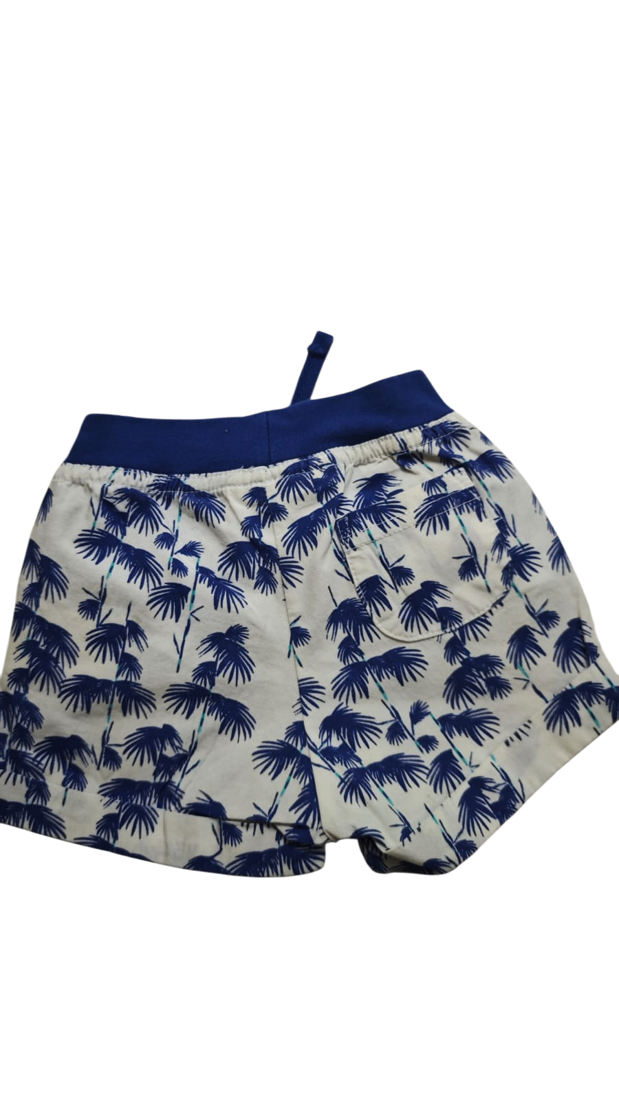 H&M Shorts Creme und Blau Größe 56