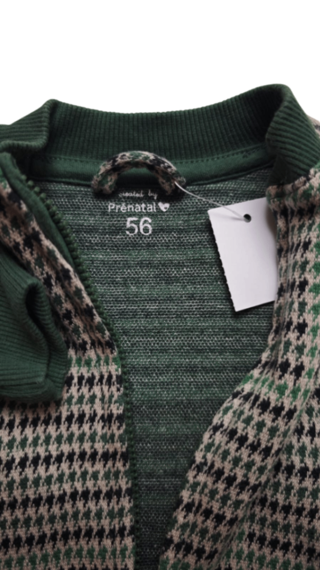 Prenatal Jacke Grün, Schwarz, Beige Größe 56