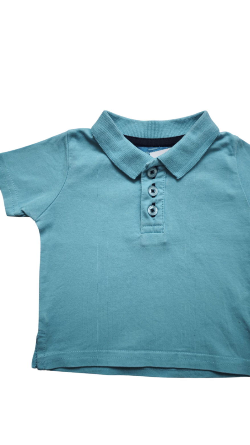 H&M Kurzarmshirt Hellblau Größe 56