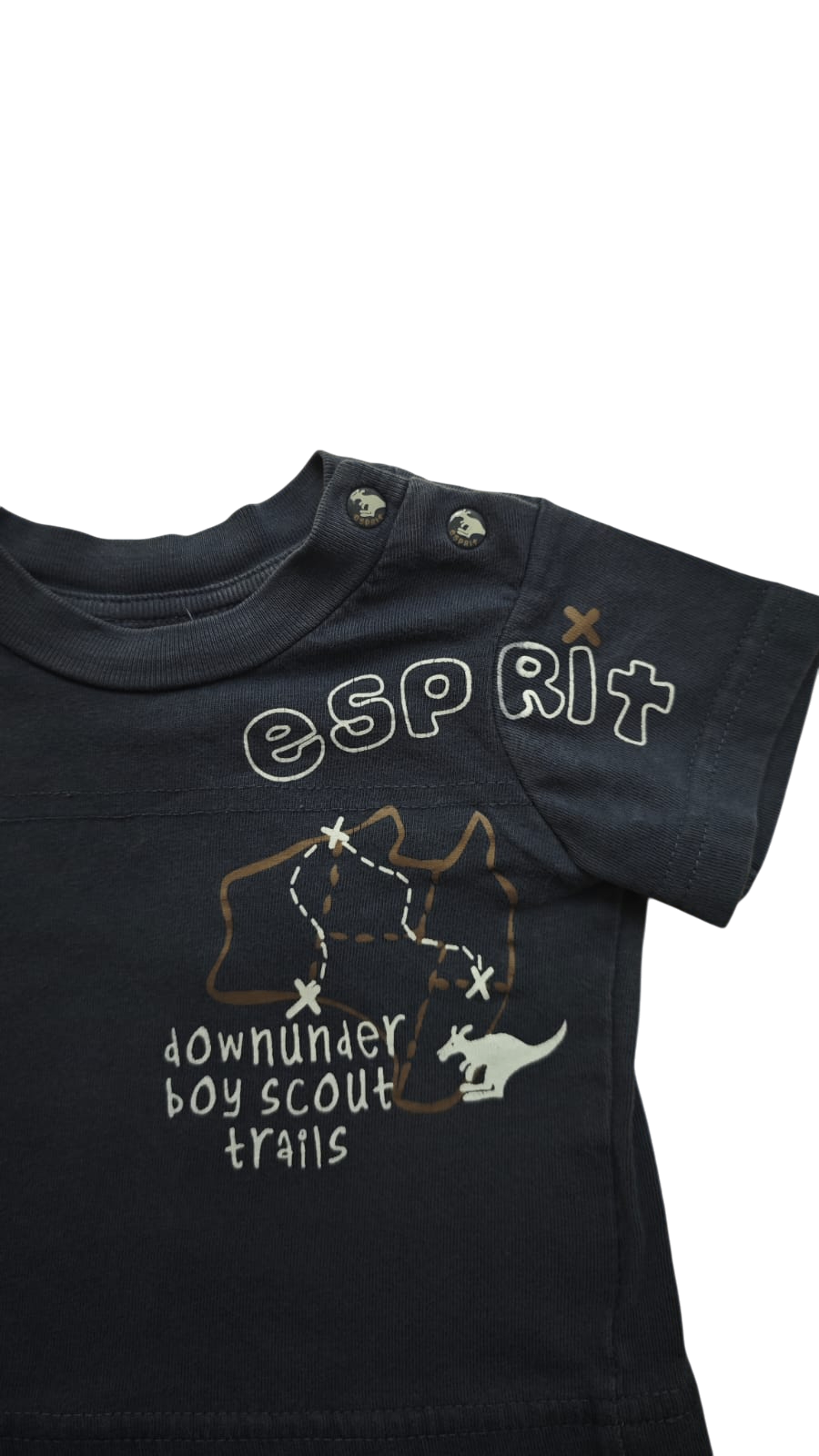 Esprit Kurzarmshirt Dunkelblau Größe 56