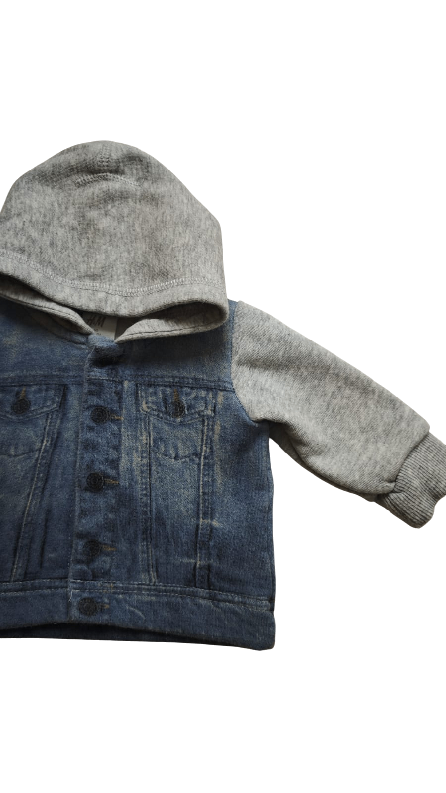 H&M Jacke  Jeans Blau und Grau Größe 50-56
