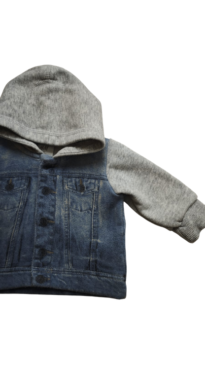 H&M Jacke  Jeans Blau und Grau Größe 50-56