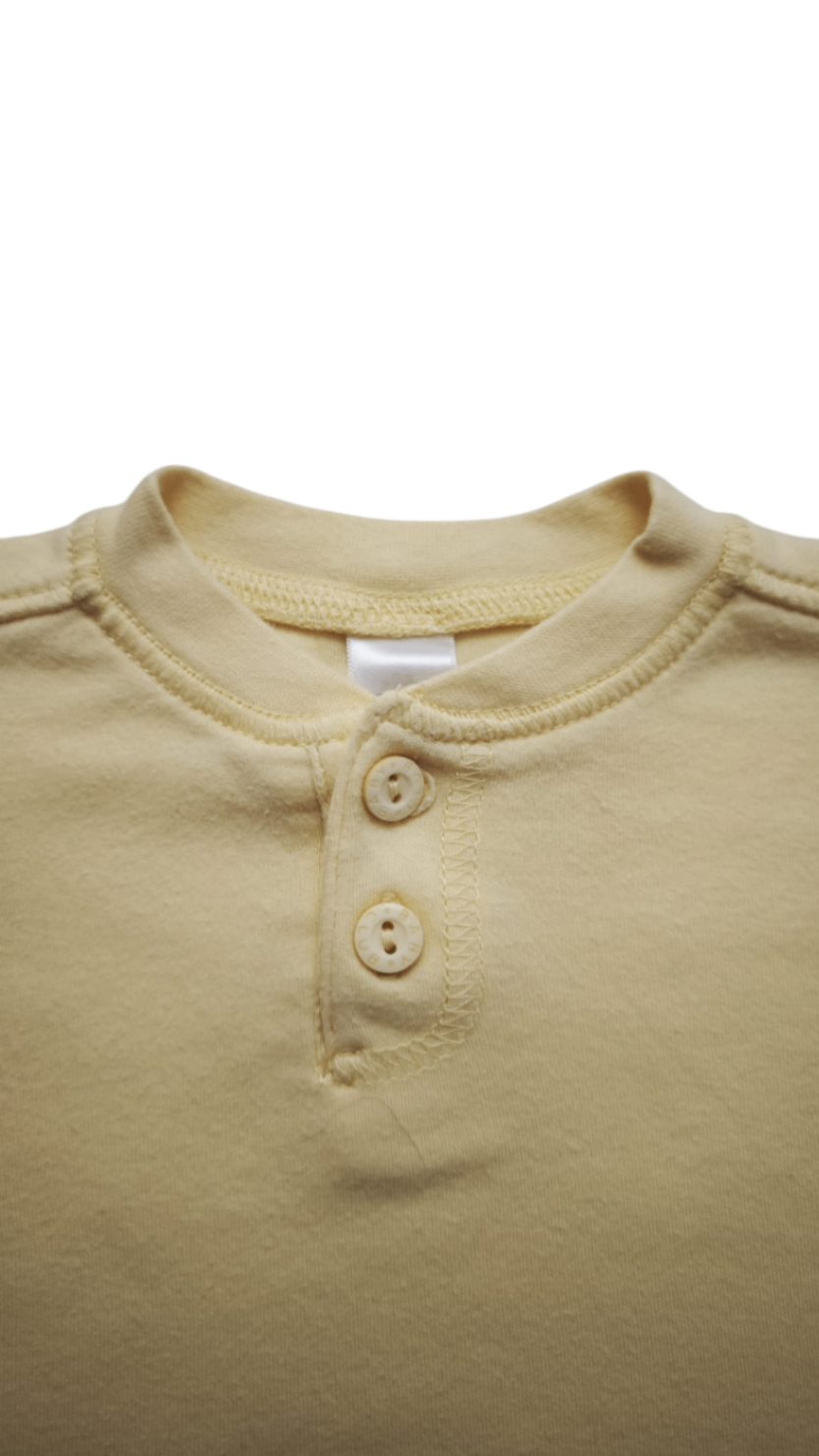 Baby Club Langarmshirt Hellgelb Größe 56