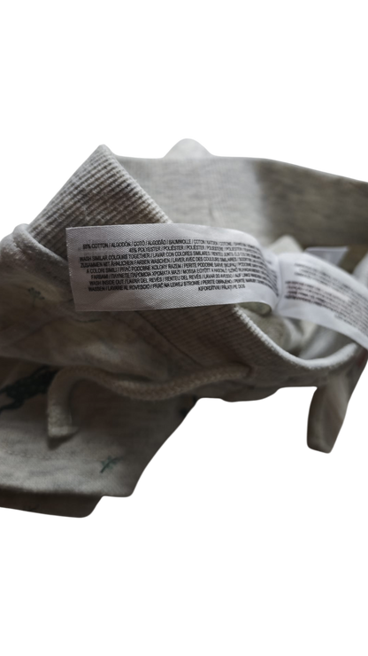 Primark Shorts Grau mit dunklen Mustern Größe 62