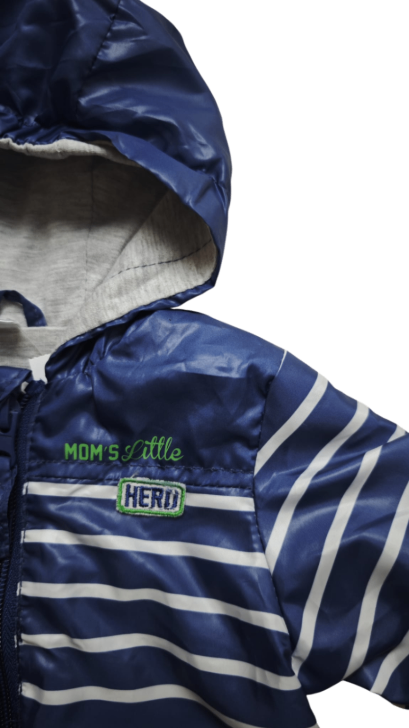 Markenlos Jacke Blau, Grau, Weiß Größe 50-56