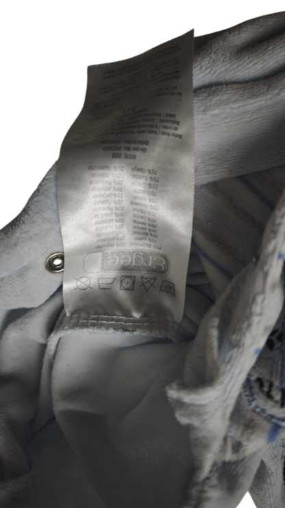 Ergee Strampler Grau und Blau Größe 56