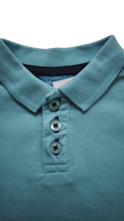 H&M Kurzarmshirt Hellblau Größe 56