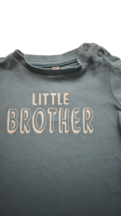 Newborn Langarmshirt Hellblau Größe 56