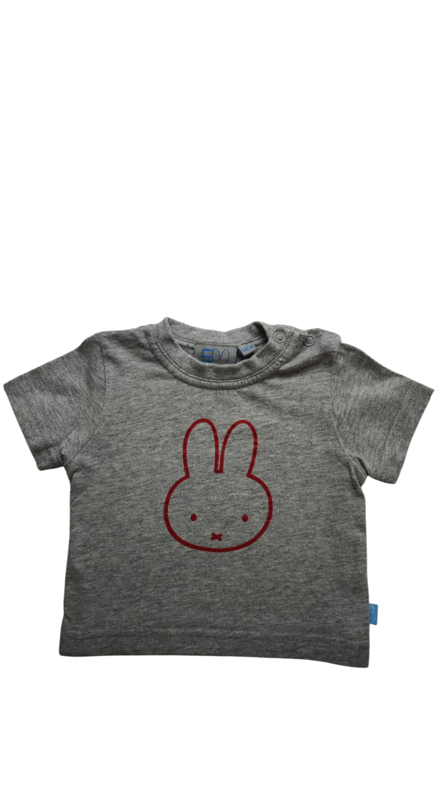 Miffy Kurzarmshirt Grau Größe 50-56