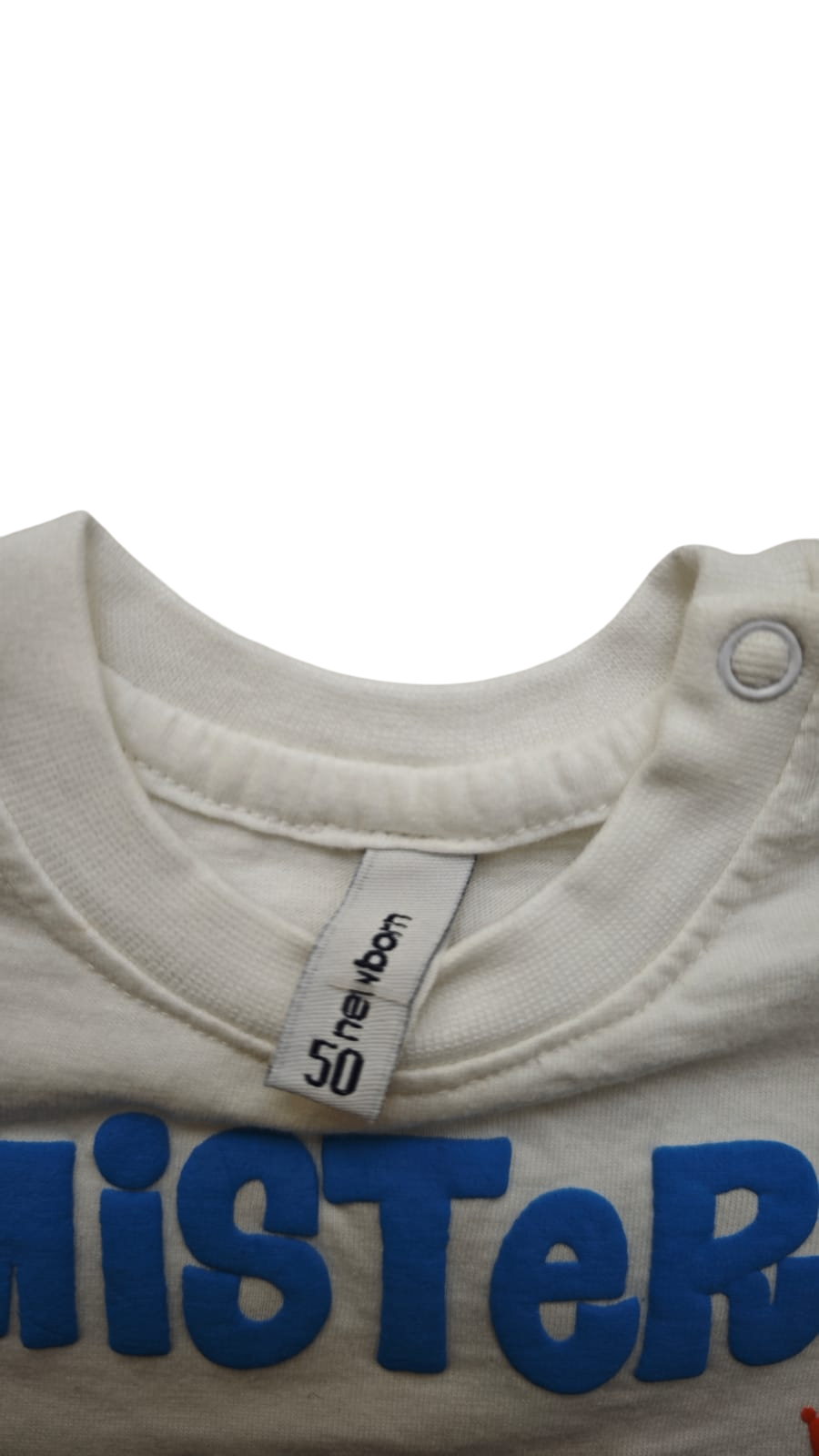 Newborn Kurzarmshirt Weiß, Grün, Blau, Orange Größe 50