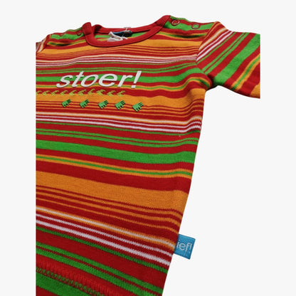 lief! Langarmshirt Rot, Grün, Orange, Weiß Größe 62