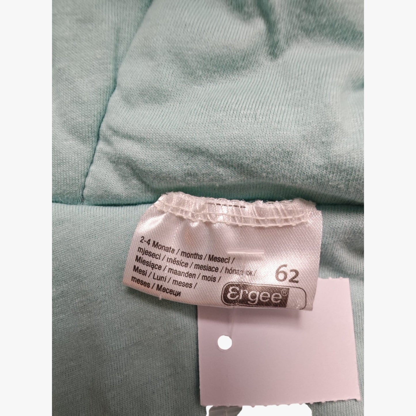 Ergee Jacke Hellblau, Hellgrün, Beige mit Tierdruck, Grün Größe 62