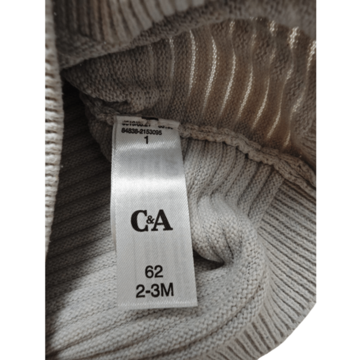 C&A Pullover Hellgrau, Dunkelblau, Orange Größe 62