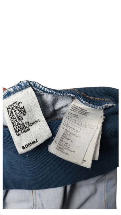 H&M Hose Hellblau Größe 80