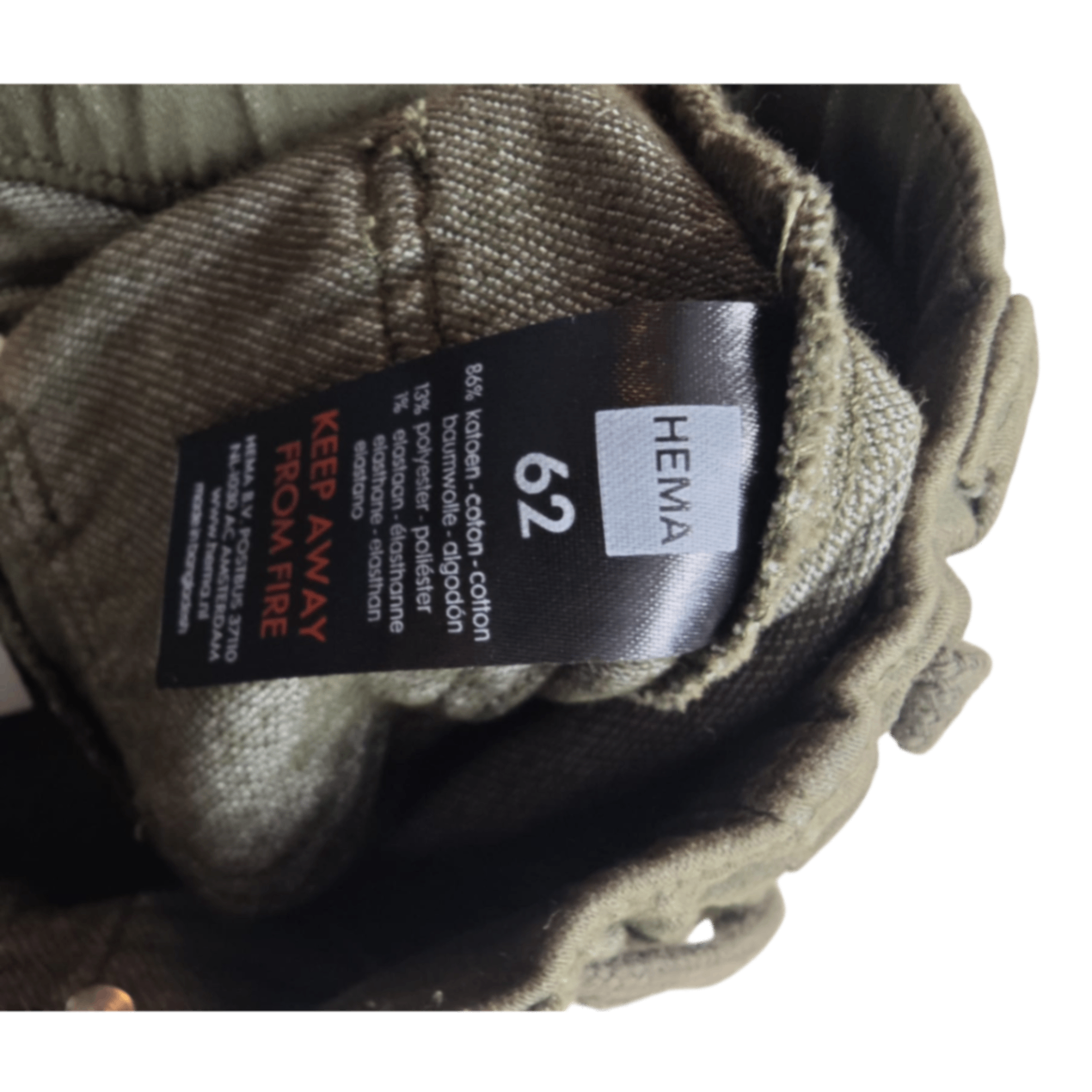 Hema Jeans Olivgrün Größe 62