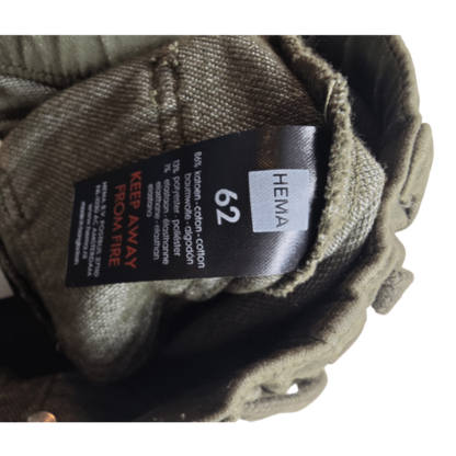Hema Jeans Olivgrün Größe 62