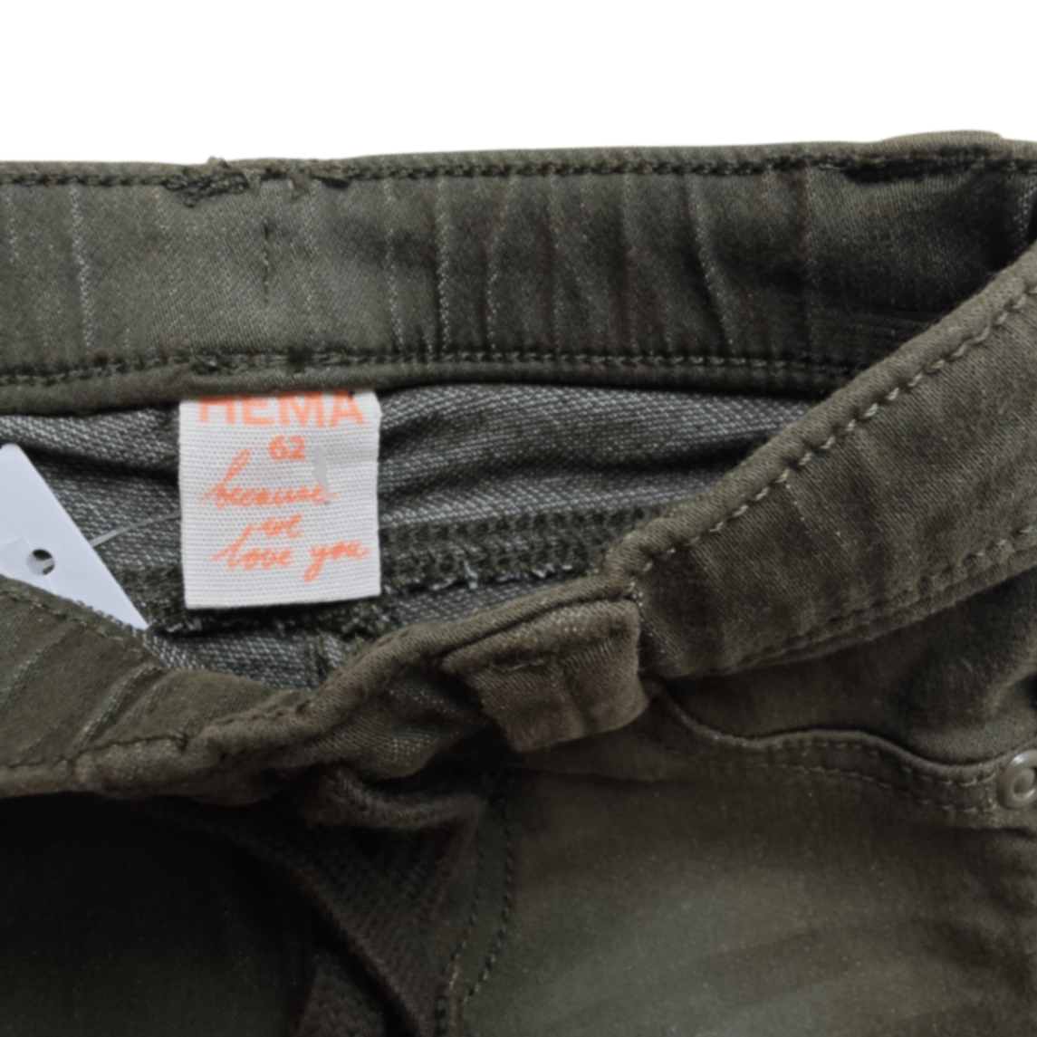 Hema Jeans Olivgrün Größe 62