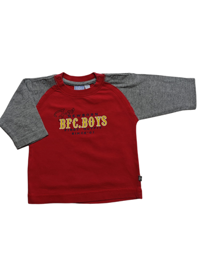 bfc Langarmshirt Rot Größe 62