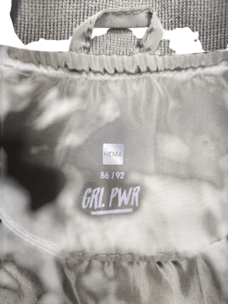 HEMA Übergangsjacke Schwarz Größe 86