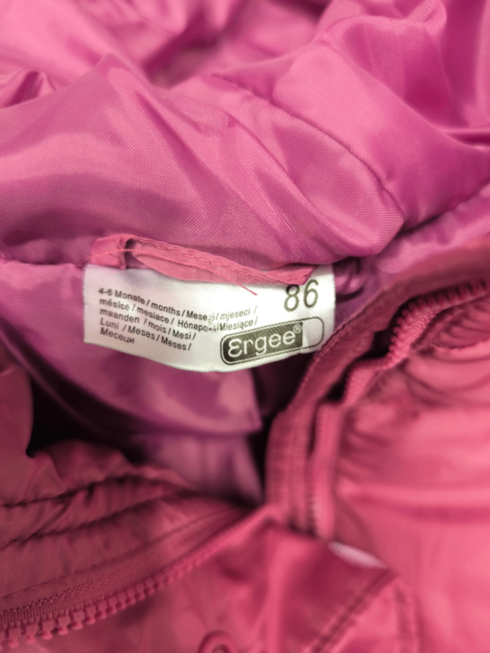 Ergee Übergangsjacke Pink/Lila Größe 86