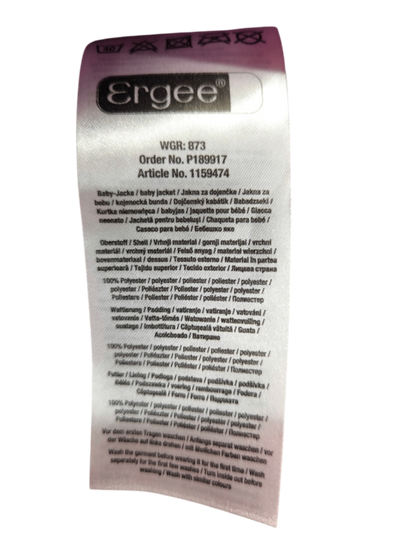 Ergee Übergangsjacke Pink/Lila Größe 86