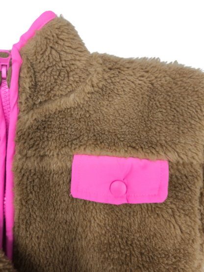 Ergee Jacke Braun mit Pink Größe 86