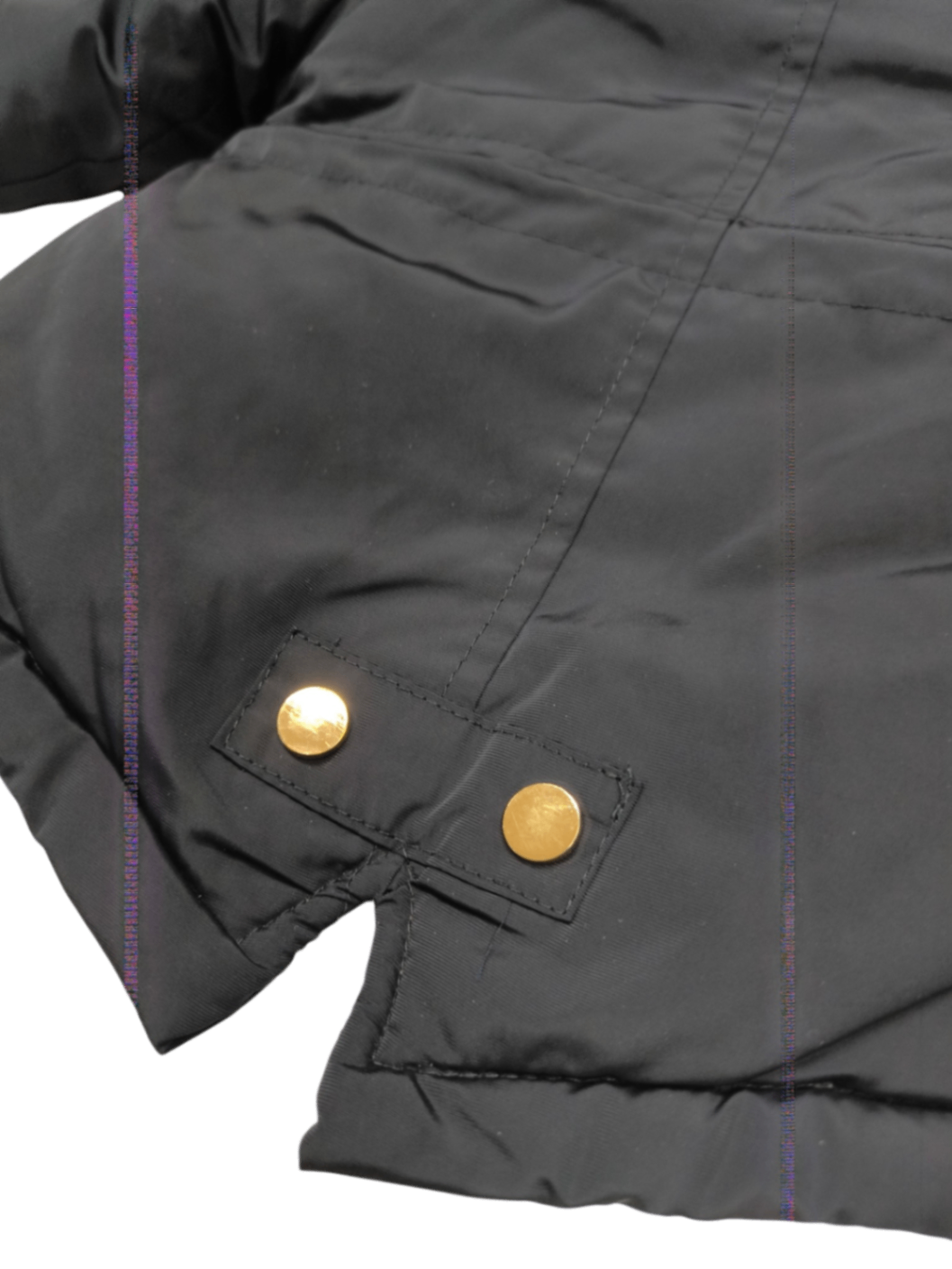 Markenlos Winterjacke Dunkelblau Größe 86