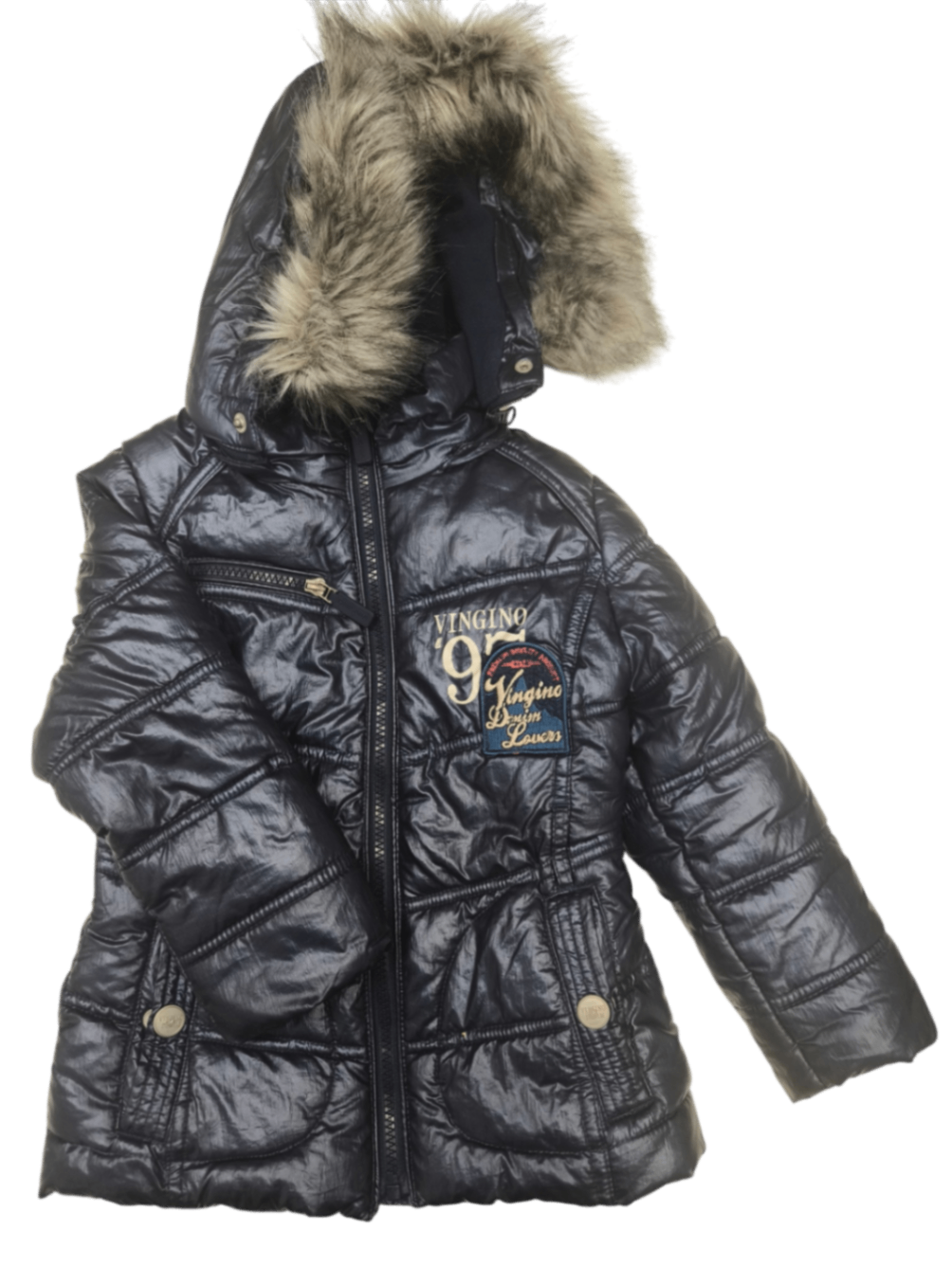 Vingino Winterjacke Dunkelblau Größe 98