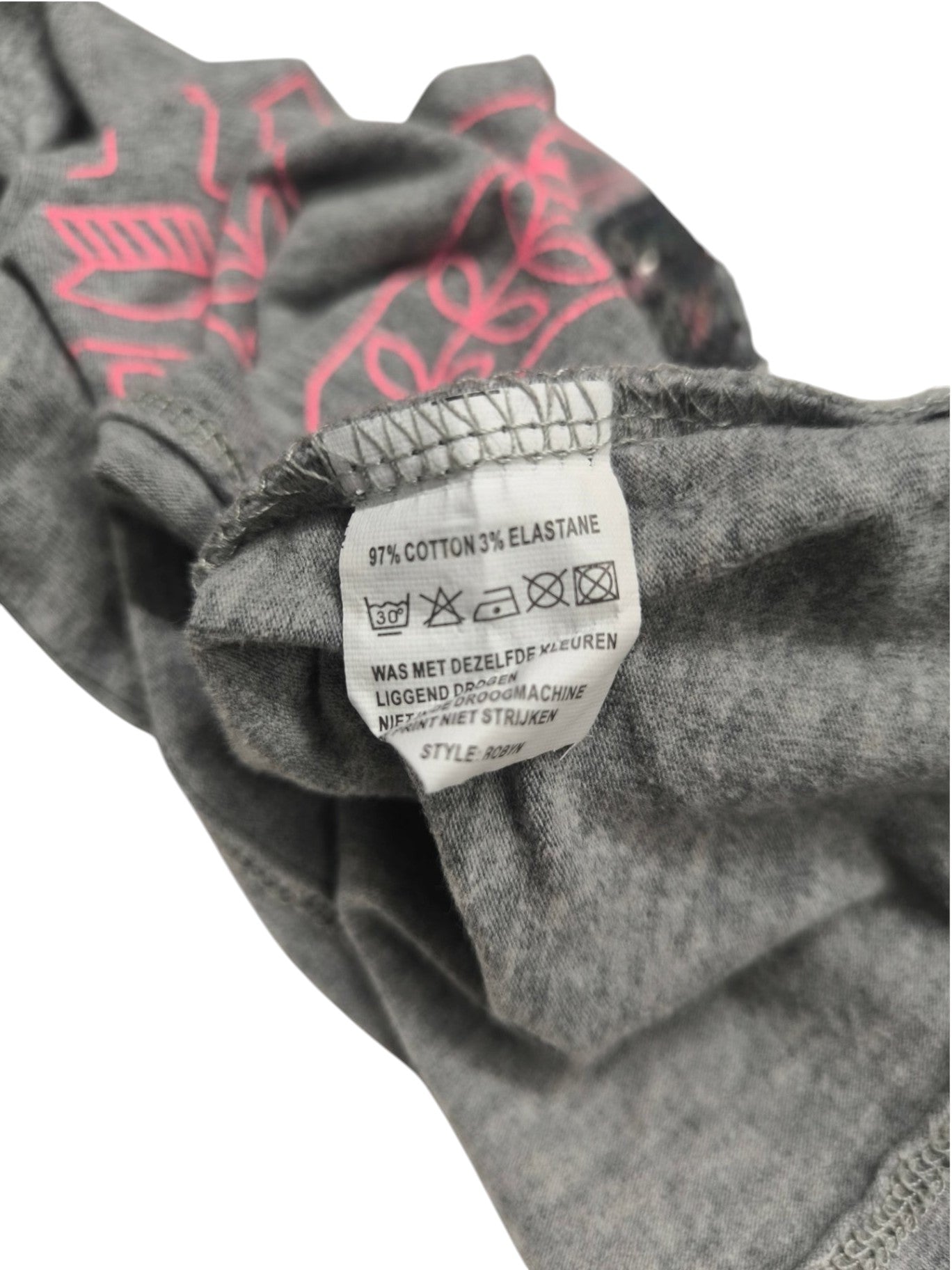 Z8 Langarmshirt Grau Größe 74