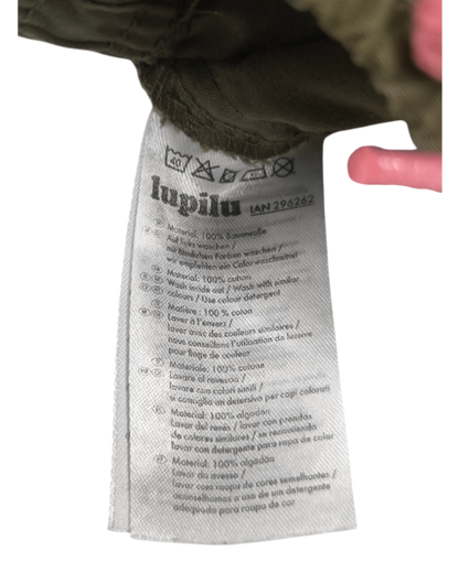lupilu Shorts Olivegrün Größe 86
