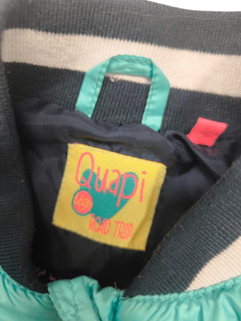 Quapi Jacke Türkis Größe 98