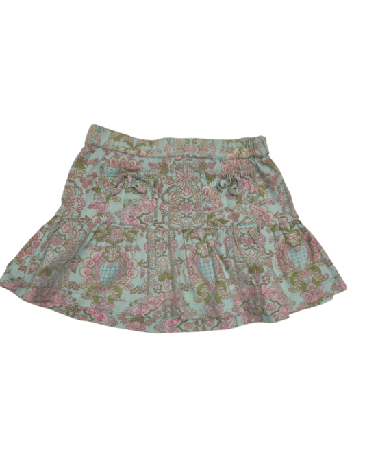H&M Rock Hellblau mit Rosa und Grün Größe 86