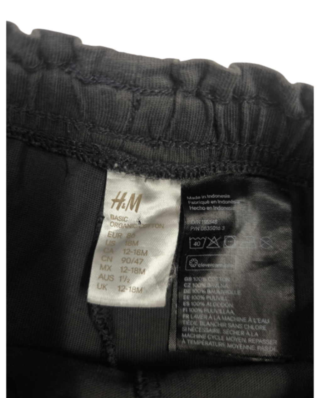 H&M Shorts Schwarz Größe 86