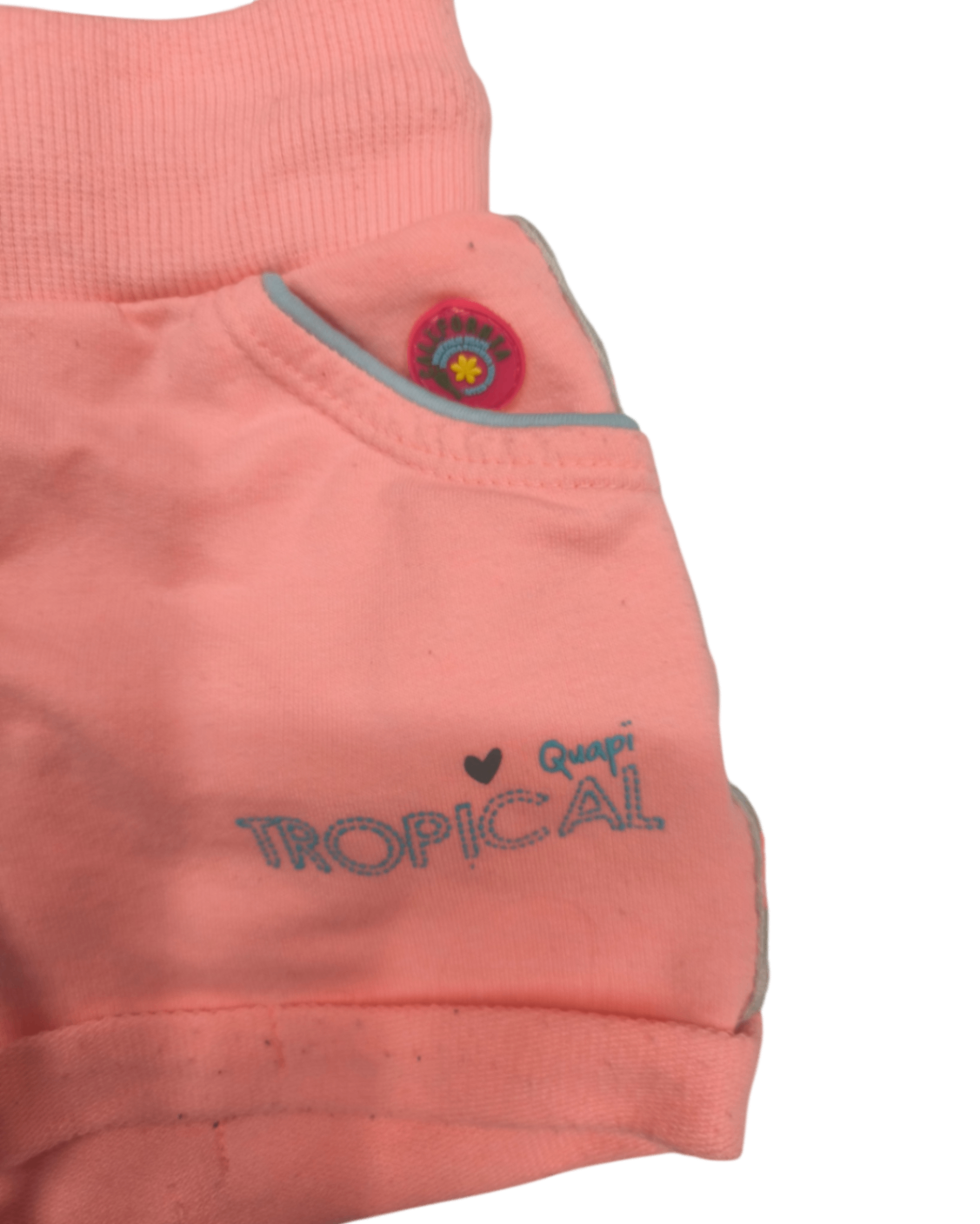 Quapi Shorts Koralle Größe 86
