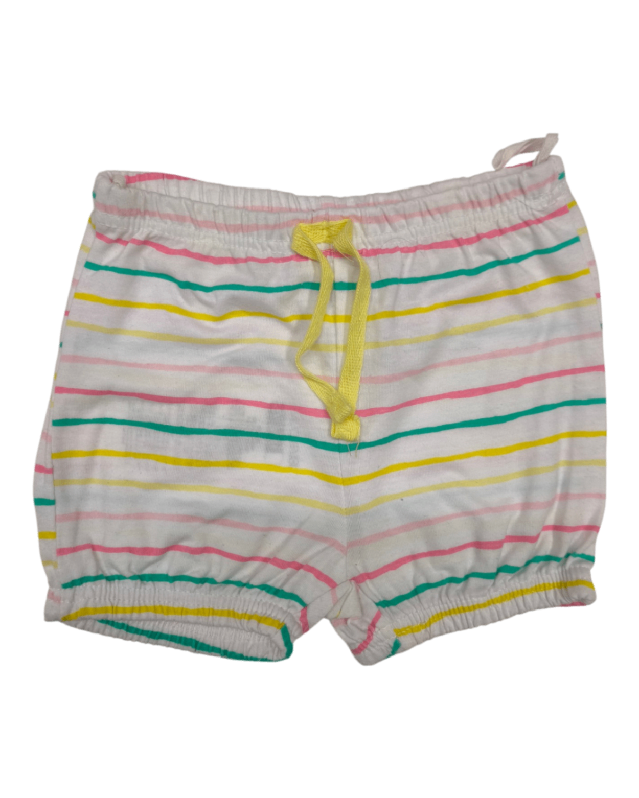 Ergee Shorts Weiß mit bunten Streifen Größe 86