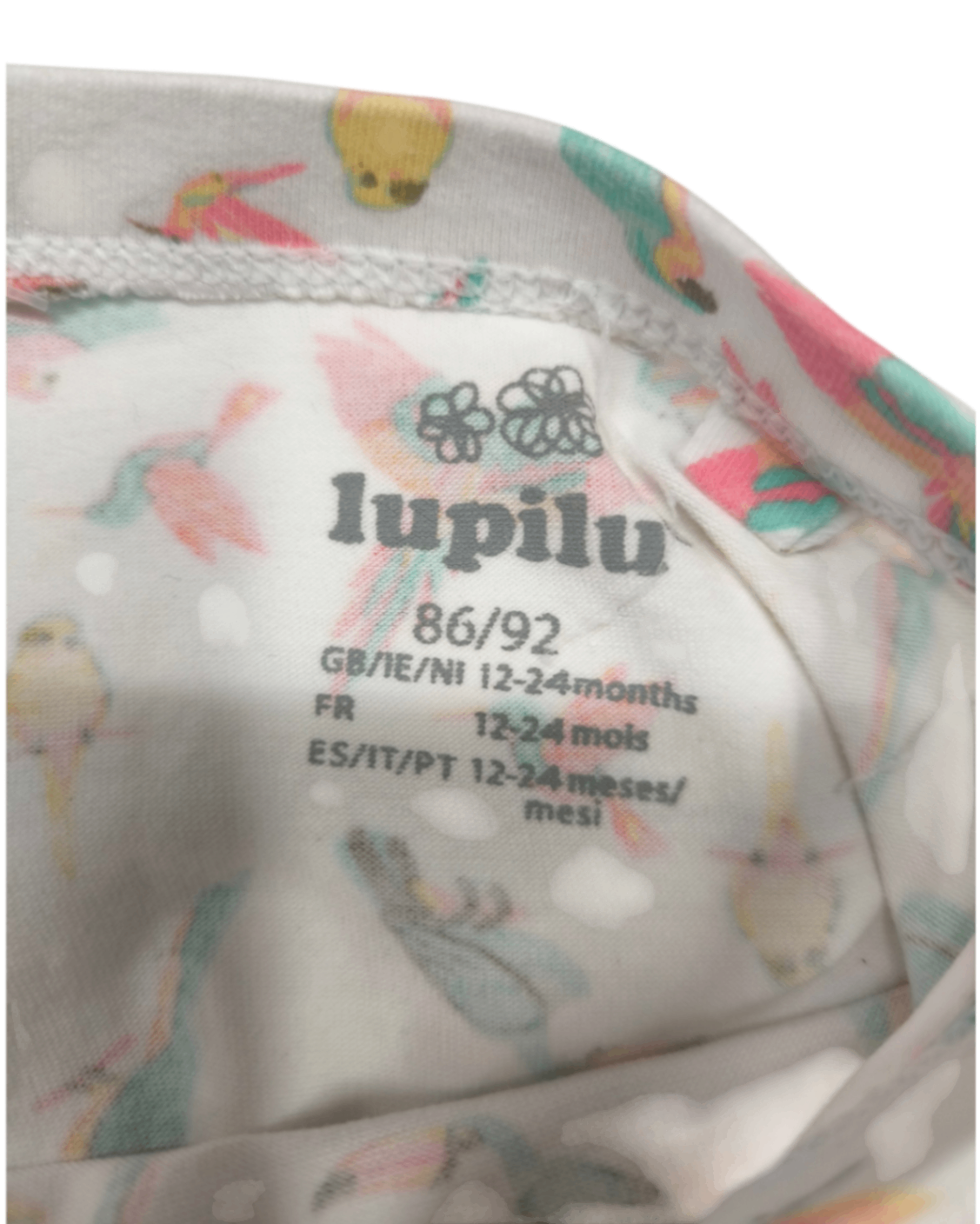 lupilu Leggings Weiß, Mehrfarbig Größe 86