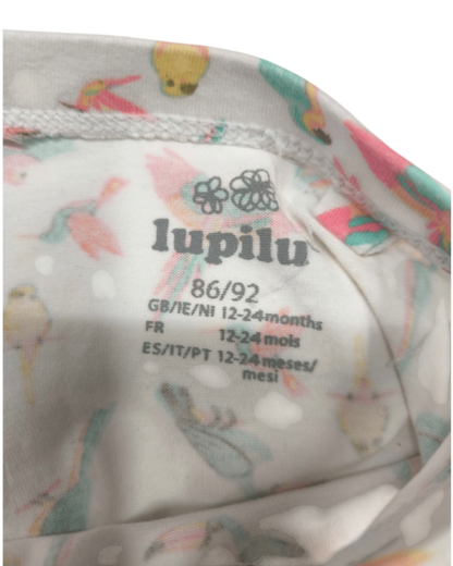 lupilu Leggings Weiß, Mehrfarbig Größe 86