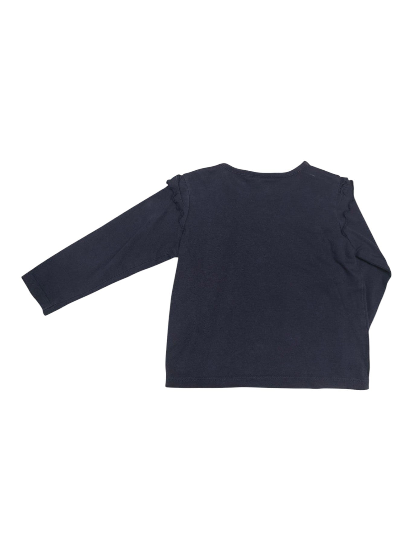 s.Oliver Langarmshirt Dunkelblau Größe