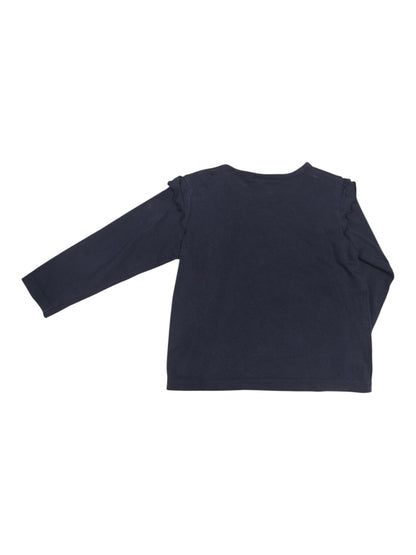 s.Oliver Langarmshirt Dunkelblau Größe