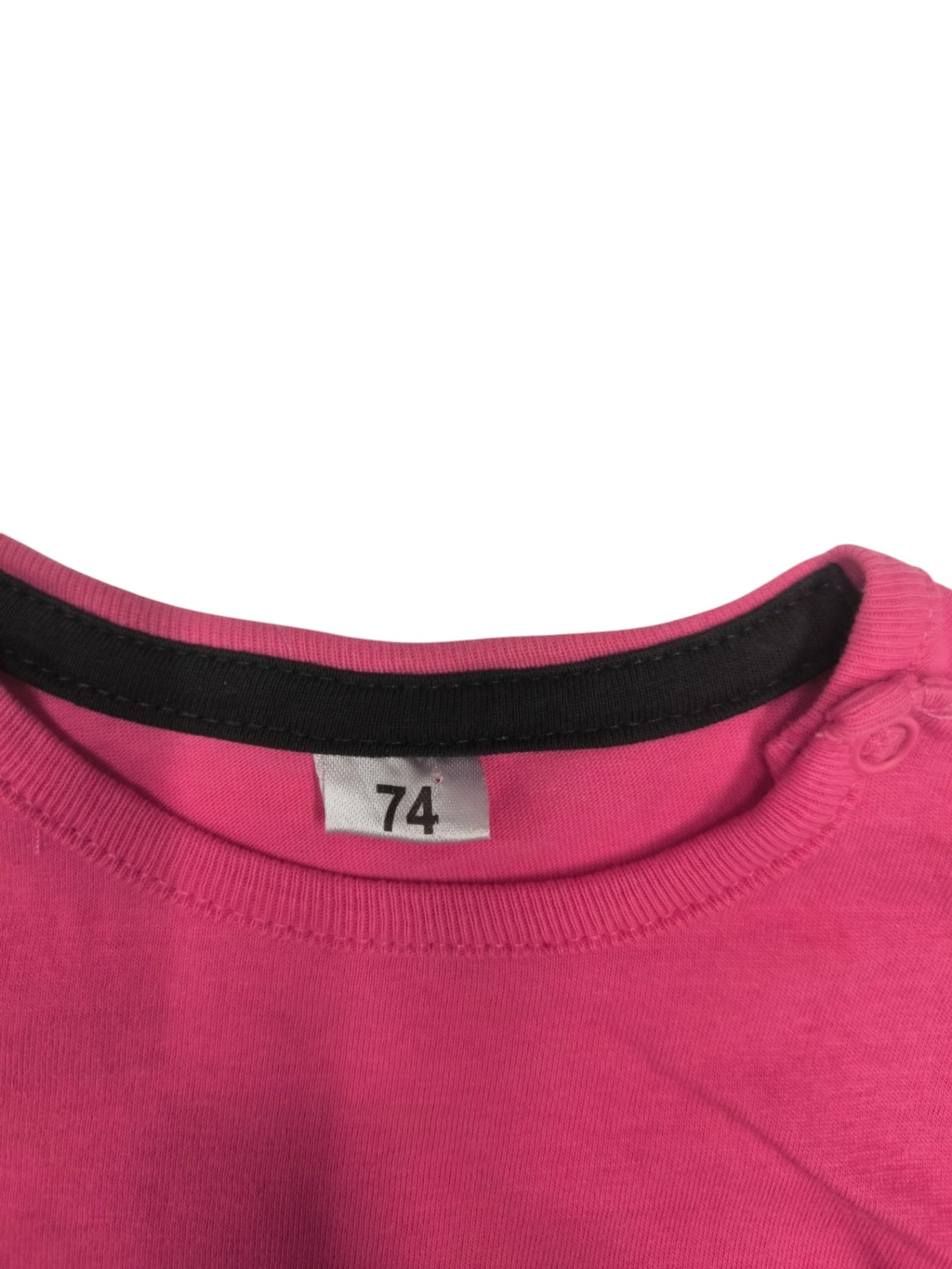 Markenlos Langarmshirt Pink Größe 74
