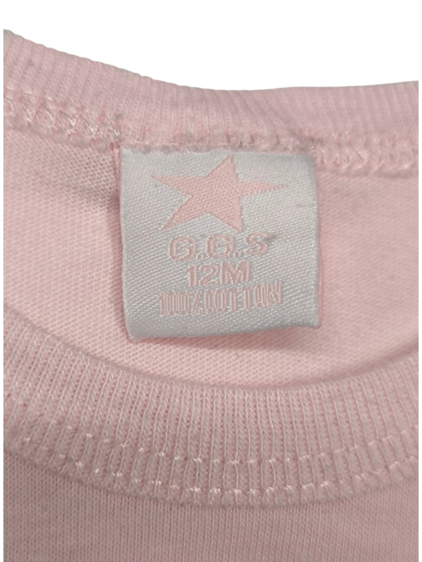 G.G.S Kurzarmshirt Pink Größe 74