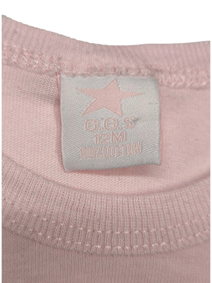 G.G.S Kurzarmshirt Pink Größe 74