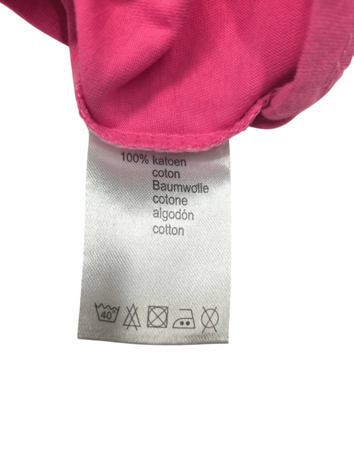 Markenlos Langarmshirt Pink Größe 74