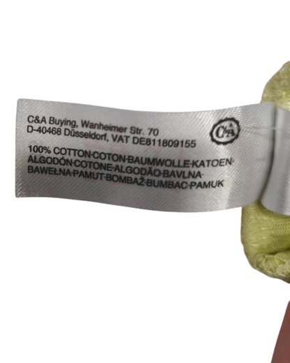 Baby Club Shorts Gelb Größe 86