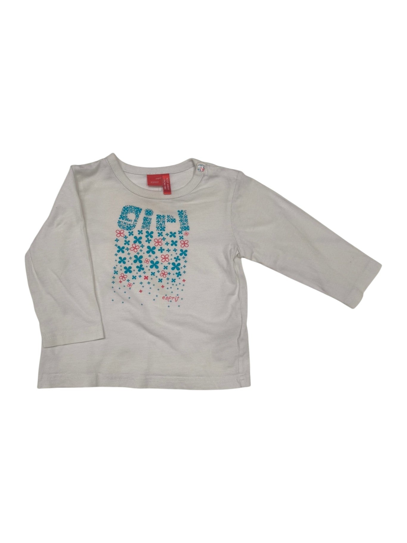 Esprit Langarmshirt Weiß Größe 74