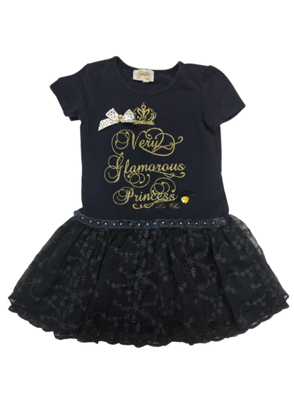 Le Chic Kleid Dunkelblau Größe 104